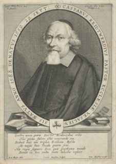 Portrait of Casparus Keidtwerdius, Cornelis Meyssens, Joannes Meyssens, 1650 - 1670