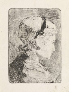Portrait of Aleida Schaap, Jozef IsraÃ«ls, 1835 - 1911