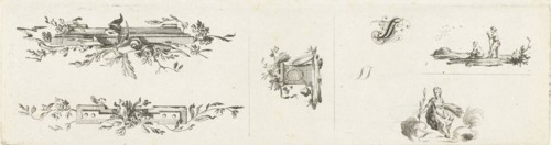 Journal with five vignettes and initial, Willem Bilderdijk, 1766 - 1785