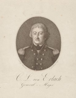 Portrait of Karl Ludwig von Erlach, H. Partout, 1769 - 1789