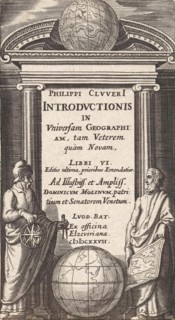 Globe with two scholars, Pieter Serwouters, Bonaventura Elzevier, Abraham Elzevier (I), 1627