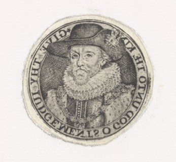 Bust Portrait of James I, Simon van de Passe, 1615 - 1622