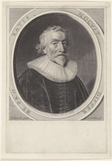 Portrait of Albert Joachimi, Theodor Matham, 1638