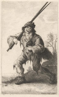 Chimney Sweeper, print maker: Hendrik Bary, 1657 - 1679