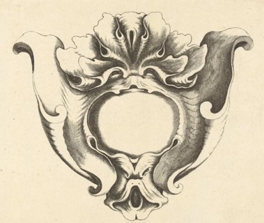 Main shaped cartouche, Jacob Lutma, Johannes Lutma (I), Frederik de Wit, c. 1654 - c. 1678