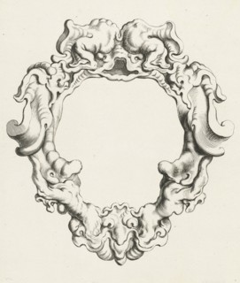 Cartouche with lobe ornament, the top two samples, Michiel Mosijn, Gerbrand van den Eeckhout,