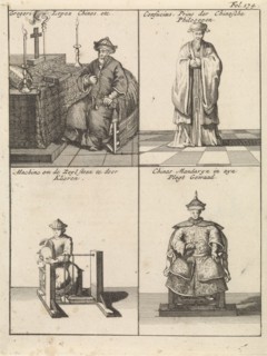 Chinese clergyman, Chinese philosopher, Chinese craftsman, Chinese official, Caspar Luyken,