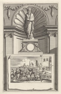 H. Athanasius of Alexandria, Church Father, Jan Luyken, Zacharias Chatelain (II), Jan Goeree, 1698