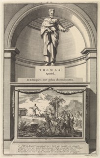 Apostle Thomas, Jan Luyken, Zacharias Chatelain (II), FranÃ§ois Halma, 1698