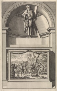 Apostle Andrew, Jan Luyken, Zacharias Chatelain (II), Jan Goeree, 1698