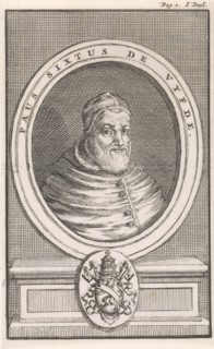 Bust of Pope Sixtus V, Jan Luyken, Janssonius van Waesberge, weduwe Steven Swart, 1697