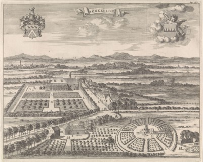 View of Schellach, Jan Luyken, Johannes Meertens, Abraham van Someren, 1696