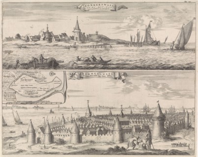 Reimerswaal in past and present times, 1634, Jan Luyken, Johannes Meertens, Abraham van Someren,