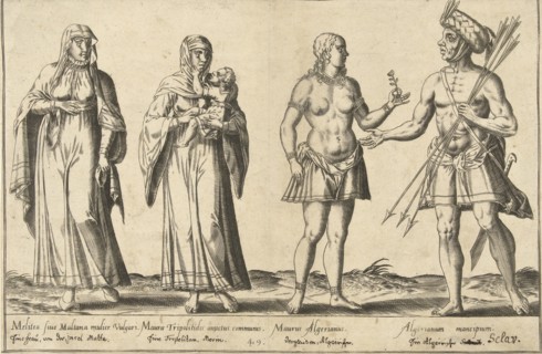 Mediterranean People around 1580, Abraham de Bruyn, Joos de Bosscher, 1581