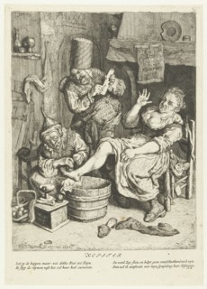 Kopster, Cornelis Dusart, 1695