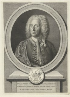Portrait of John Philips, Philippus Endlich, 1731 - 1748