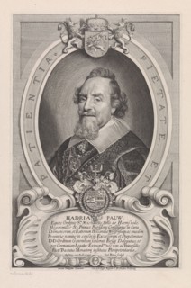 Portrait of Adriaen Pauw, print maker: Paulus Pontius, Anselm van Hulle, unknown, 1648 and/or 1697