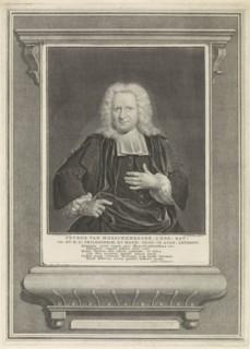 Portrait of Petrus of Musschenbroek