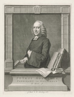 Portrait of Peter Hofstede, Jacob Houbraken, J. Bosch & R. Arrenberg, 1763