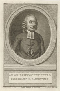 Portrait of Ahasuerus van den Berg, Jacob Houbraken, weduwe Jacobus Loveringh & Johannes Allart,