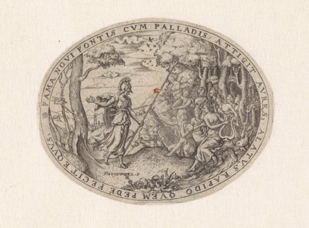 Minerva visits the Muses on Parnassus, Paulus van Wtewael, 1565 - 1611