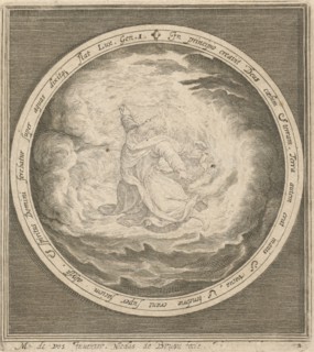 First day of creation: God creates heaven and earth, Nicolaes de Bruyn, 1581 - 1656
