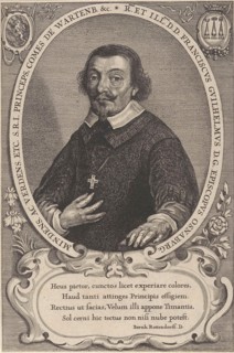 Portrait of Franz Wilhelm von Wartenberg, Jonas Suyderhoef, Bernhard Rottendorff, 1625 - 1686