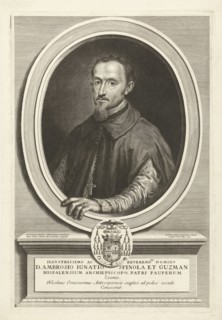 Portrait of Ambrose Ignatius Spinola y GuzmÃ¡n, Richard Collin, 1681