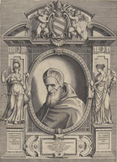 Portrait of Pope Pius V., Philippe de Soye, Antonio Lafreri, 1566