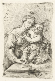 Madonna with child, Louis Bernard Coclers, RafaÃ«l, 1756 - 1817