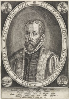 Portrait of Justus Lipsius, Jan Baptist Zangrius, 1601