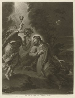 Christ in garden of Gethsemane. Charles Howard Hodges, Evert Maaskamp, 1808