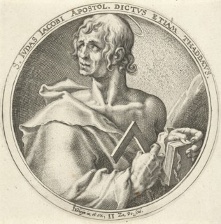 H Jude Thaddaeus, Zacharias Dolendo, Jacob de Gheyn (II), c. 1596