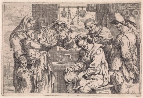 The village surgeon, Jan Baptist de Wael, 1642 - 1669