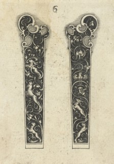 Two knife handles, Michiel le Blon, 1597 - c. 1626