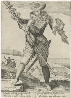 Pikeman, Raphael de Mey, Hendrick Goltzius, Johann Bussemacher, 1580 - 1600