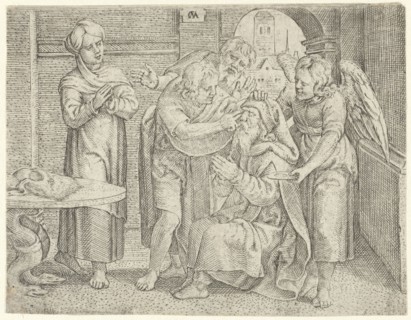 Healing of Tobit, Cornelis Massijs, 1544 - 1556