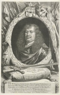 Portrait of Carl Gustaf Wrangel, Nicolas Pitau (I), 1644 - 1671