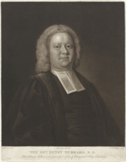 Portrait of Henry Hubbard, print maker: Charles Howard Hodges, D. Heins, Freeman publisher, 1790