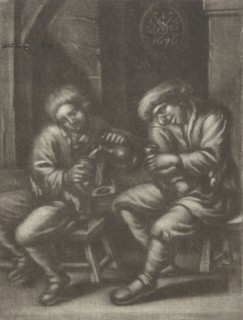 Drinking Men, Jan van Somer, 1676