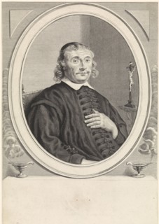 Portrait of Ambrosius Crushing Bergh, Theodor Matham, 1663 - 1676