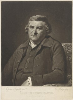 Portrait of Thomas Warton, Charles Howard Hodges, William Dickinson, 1786