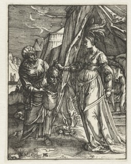 Judith with the Head of Holofernes, Anonymous, Christoffel van Sichem (I), 1600 - 1610