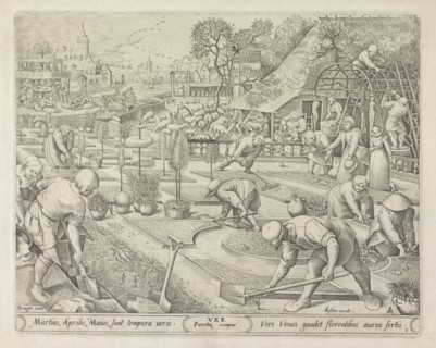 Spring, Pieter van der Heyden, Claes Jansz. Visscher (II), 1570