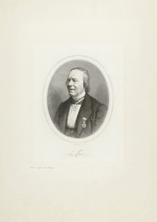 Portrait of Louis Royer, Petrus Johannes Arendzen, 1869