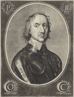 Portrait of Oliver Cromwell, Jan van de Velde (IV), Rombout van den Hoeye, 1653 - 1658