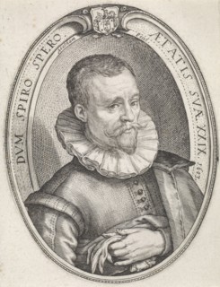 Portrait of a 29-year-old man, Jacob Matham, 1603