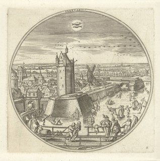 February, Adriaen Collaert, Hans Bol, Claes Jansz. Visscher (II), 1578 - 1582