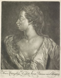 Portrait of Anne of Hanover, Anonymous, 1734 - 1799