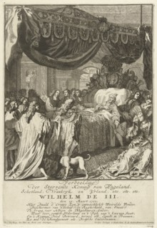 Death of William III, King of England, Pieter van den Berge, 1702 - 1704